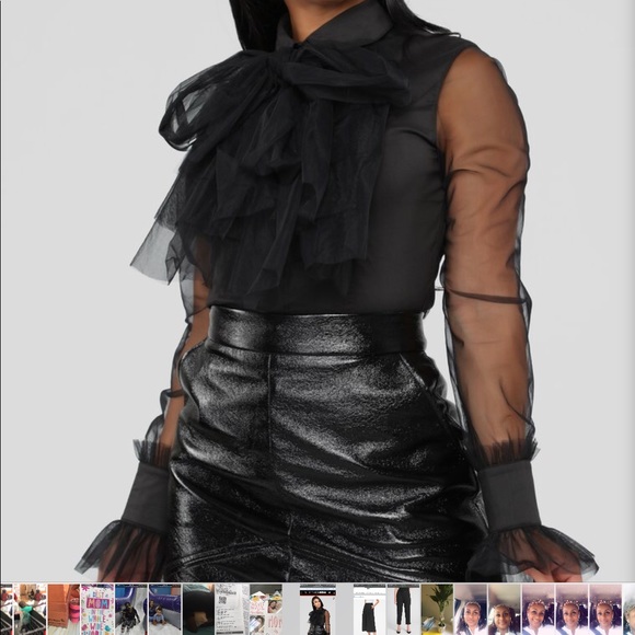 Fashion Nova Tops - Black Top